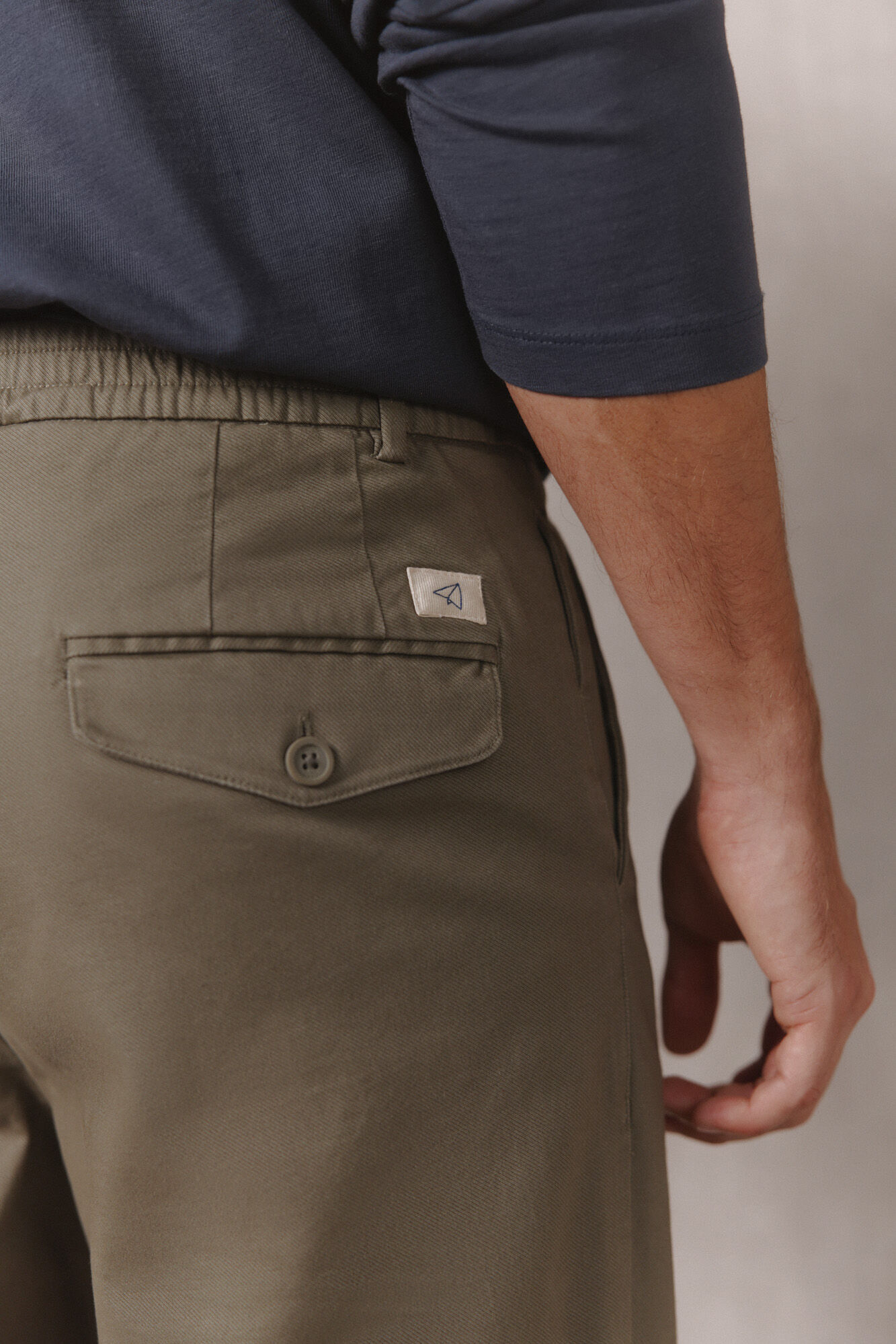 OOTO Cal&ccedil;as chino sarja smart regular Verde