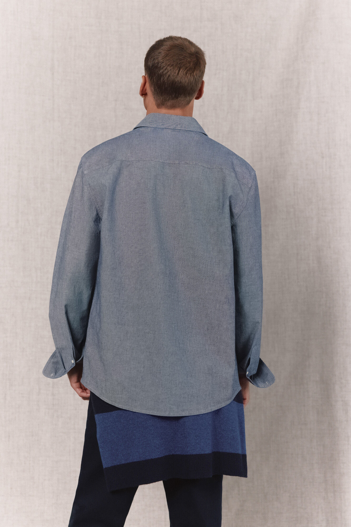 OOTO Denim shirt Navy