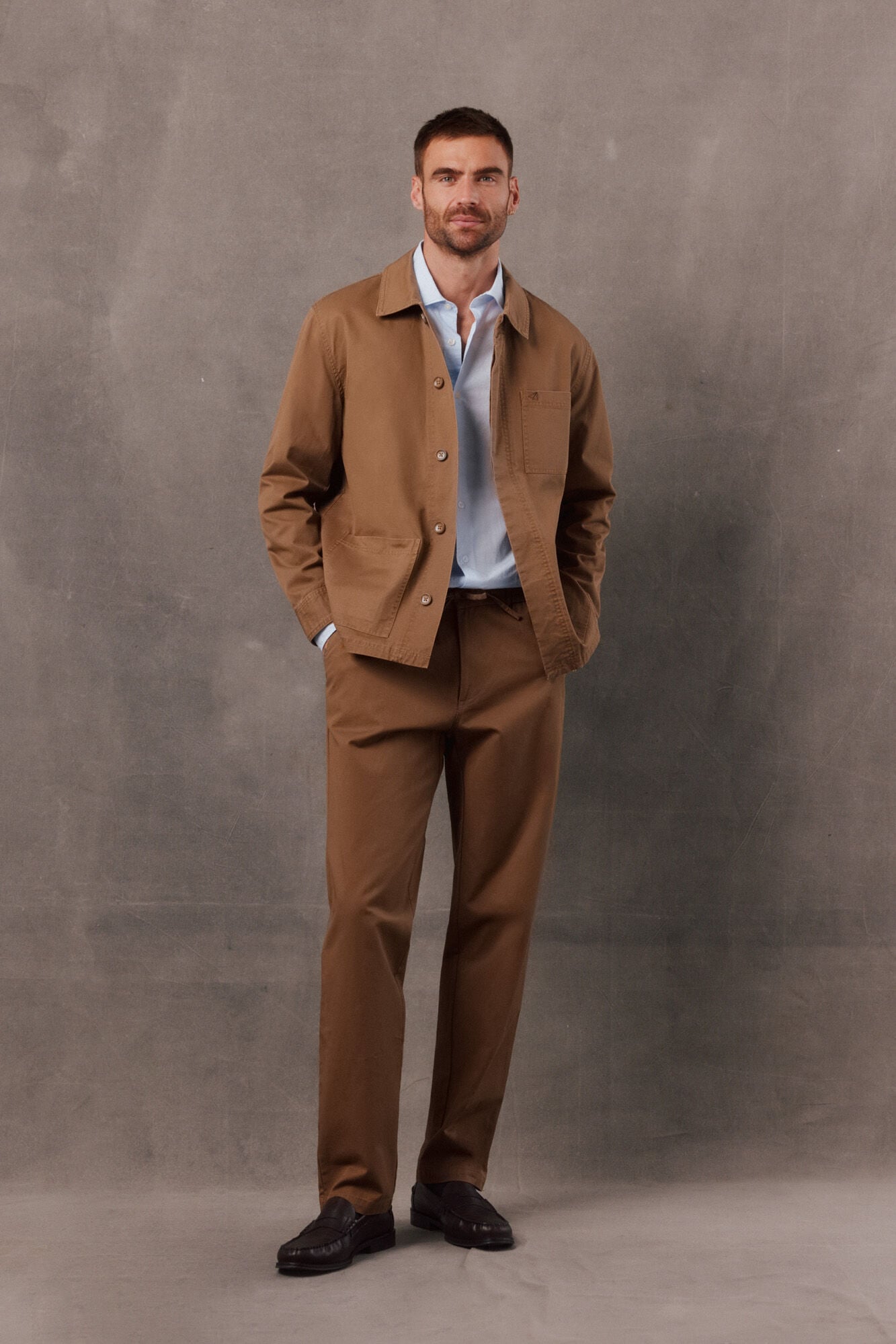 OOTO Worker jacket Camel