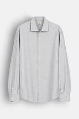 OOTO Camisa oxford lisa de manga comprida Verde