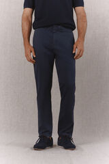 OOTO Cal&ccedil;as chino slim b&aacute;sicas Azul