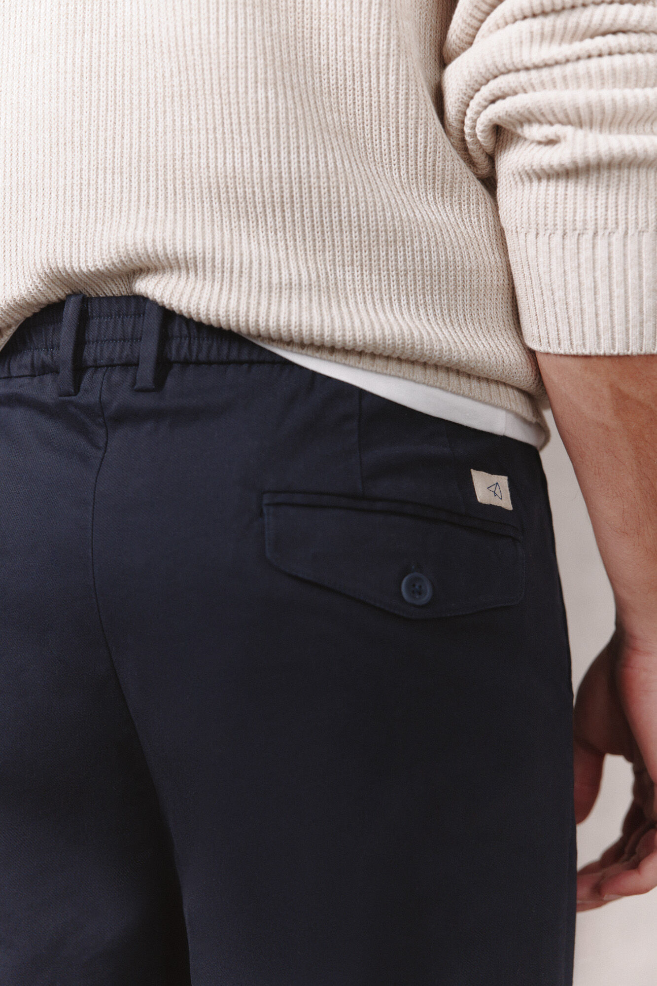 OOTO Cal&ccedil;as chino sarja smart regular Azul