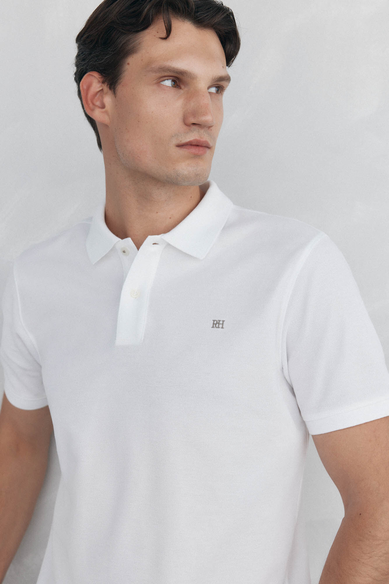 Pedro del Hierro Basic regular piqu&eacute; polo shirt