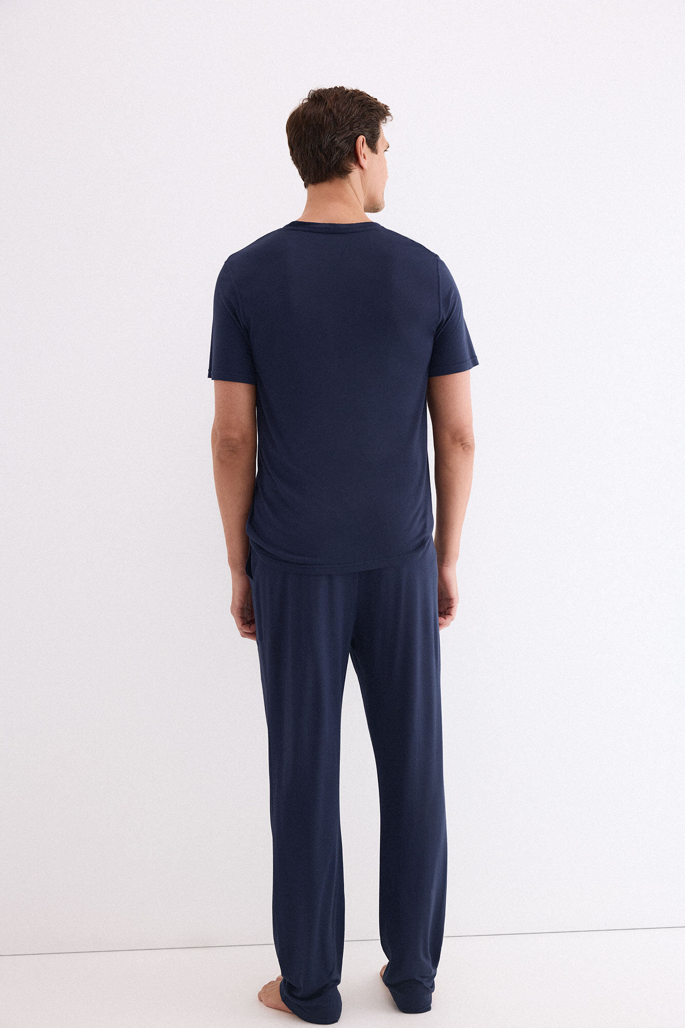 Pedro del Hierro Jersey-knit pyjamas set Blue