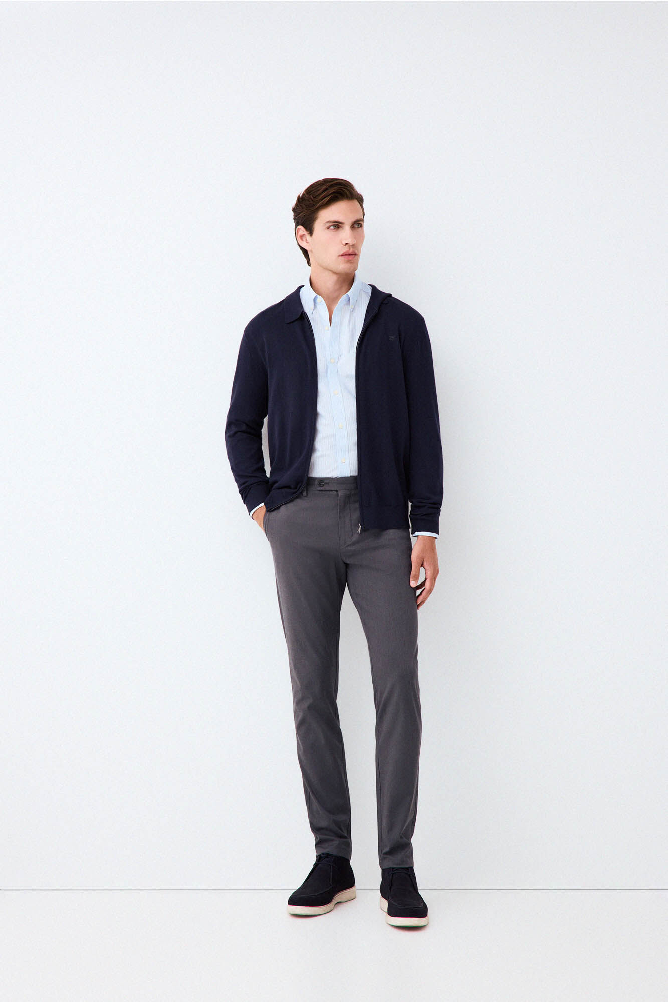 Pedro del Hierro Oversized slim chinos