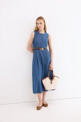 Pedro del Hierro Denim dress Blue