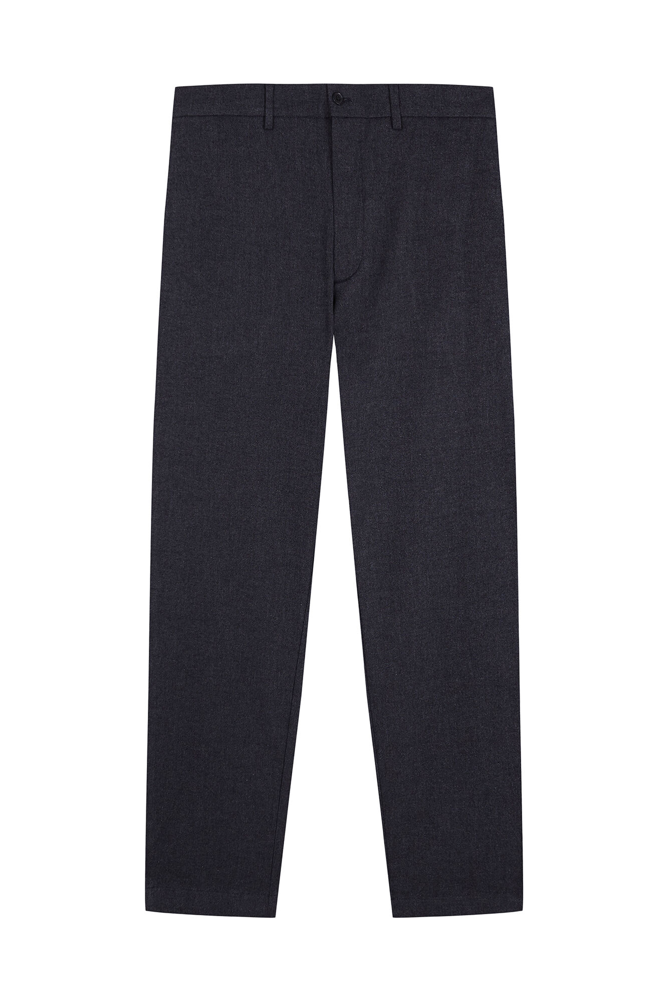 Pedro del Hierro Regular fit chino trousers with elasticated waist Blue