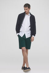 Pedro del Hierro Calças bermuda chino premium flex  Verde