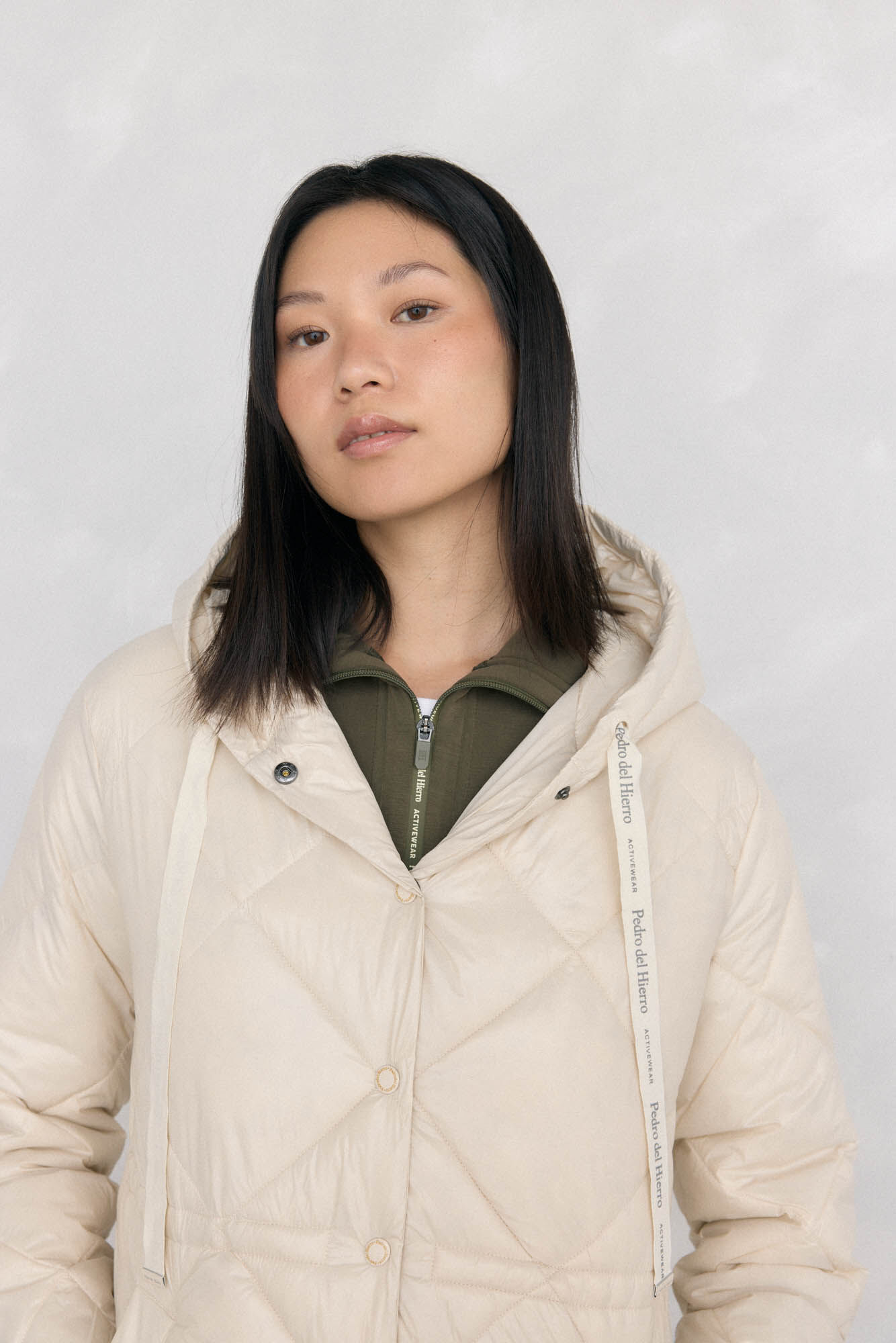 Pedro del Hierro Parka acolchada capucha