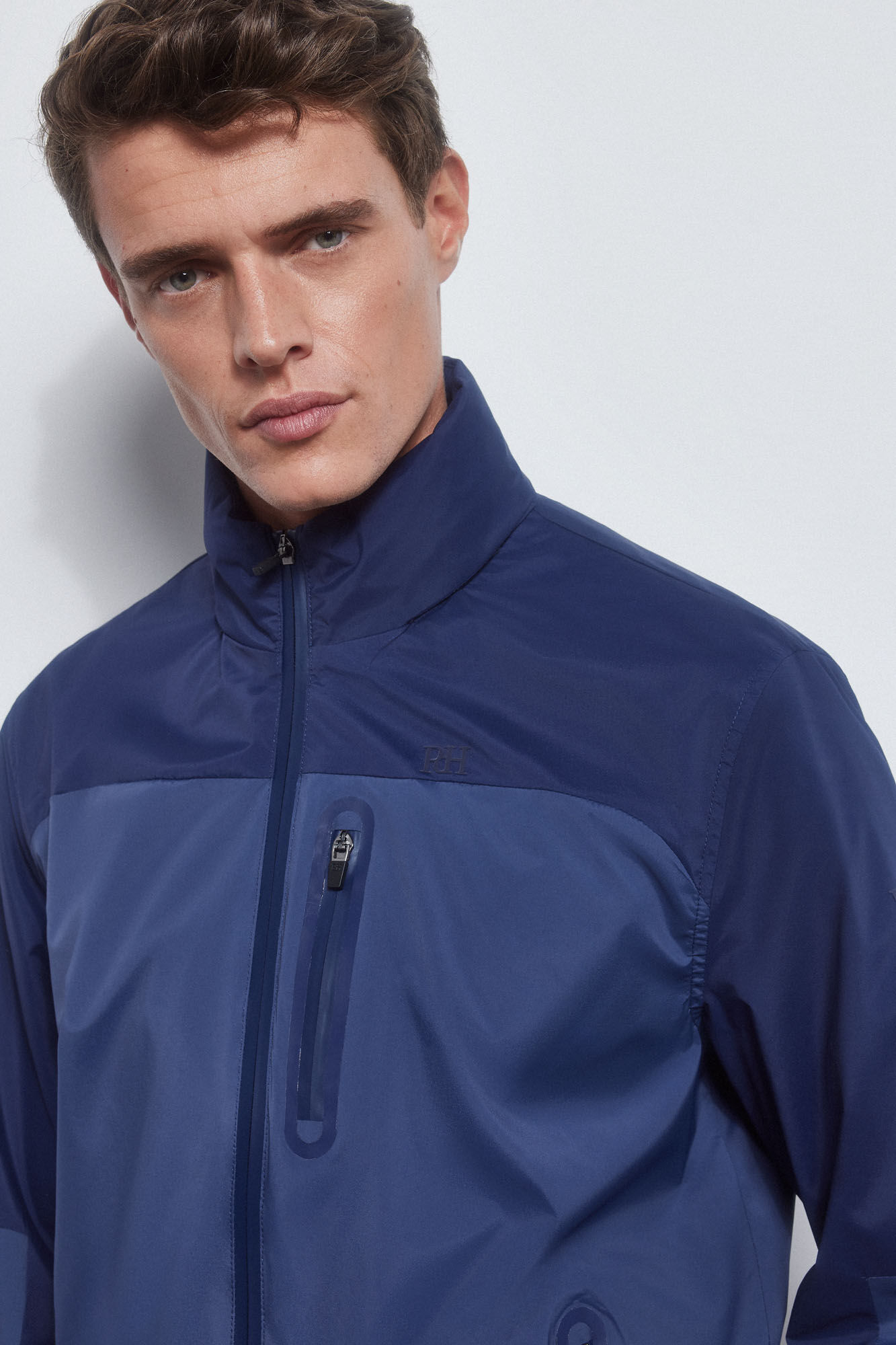 Pedro del Hierro GOLF two-tone windbreaker Blue