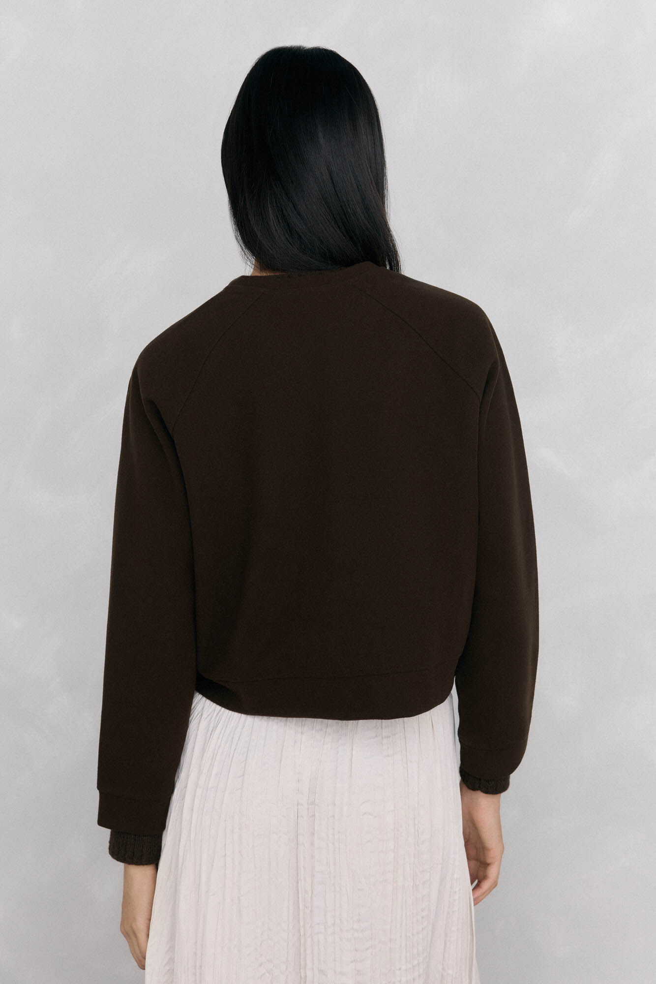 Pedro del Hierro Chaqueta manga larga Marr&oacute;n