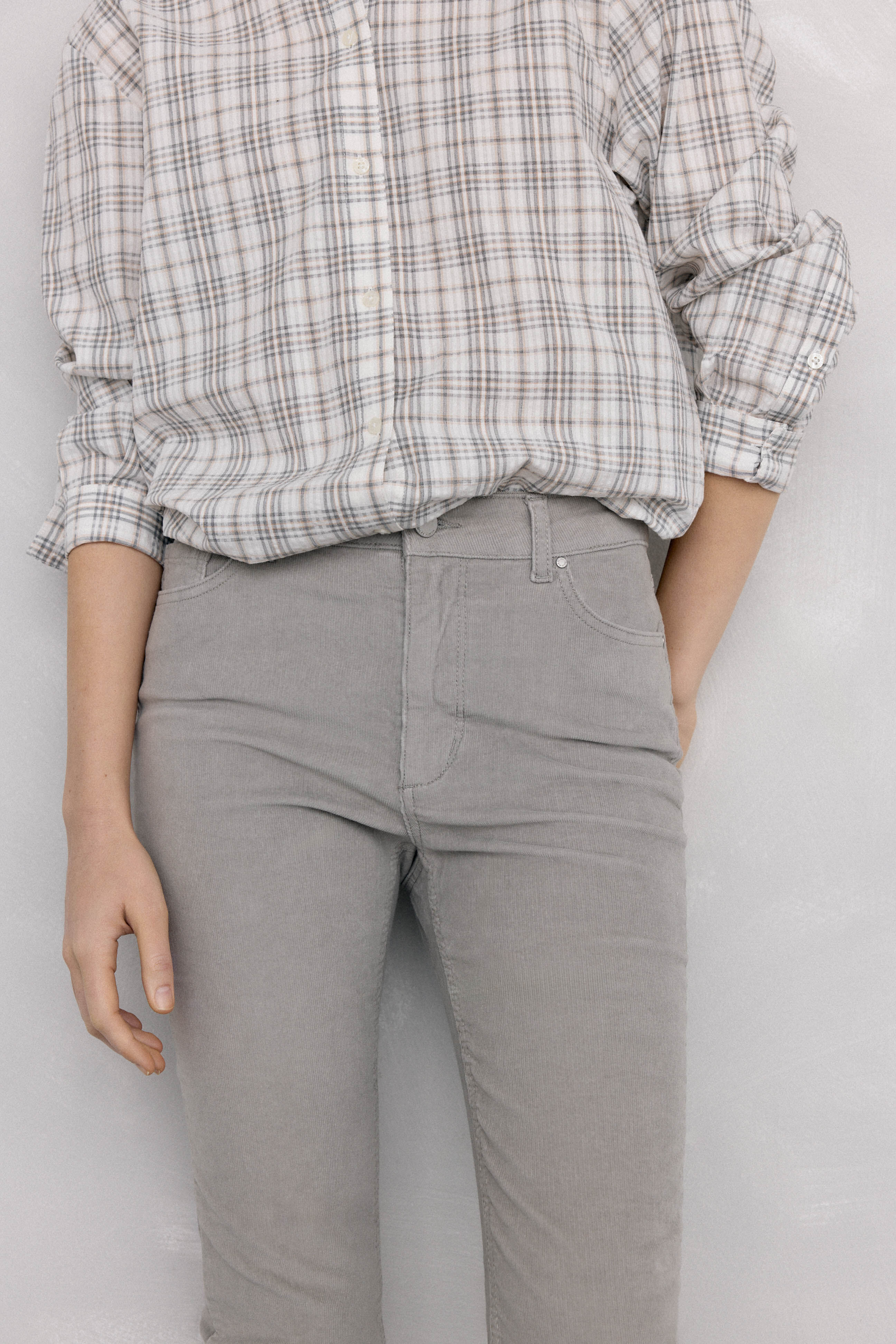 Pedro del Hierro corduroy push-up pants