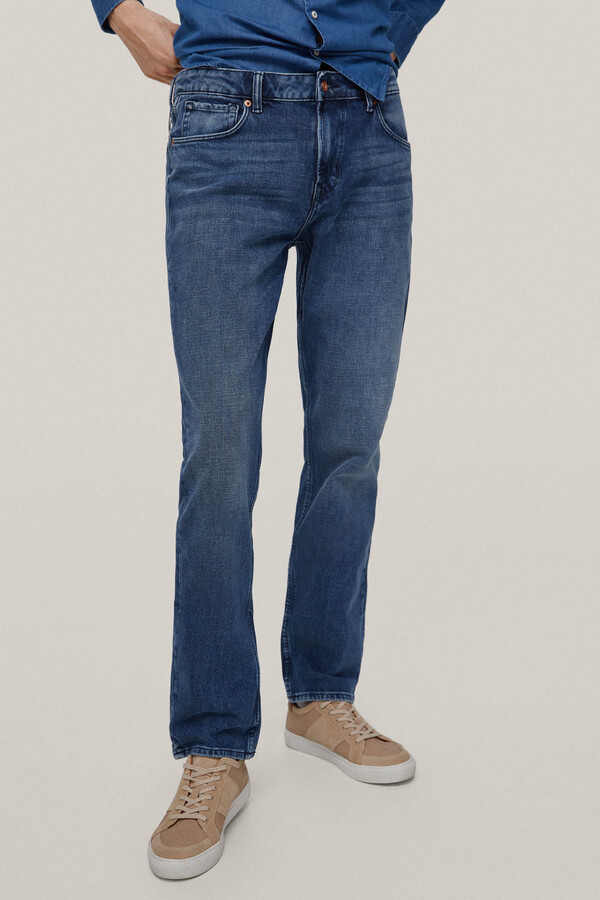 Pedro del Hierro Jeans premium flex corte regular Azul