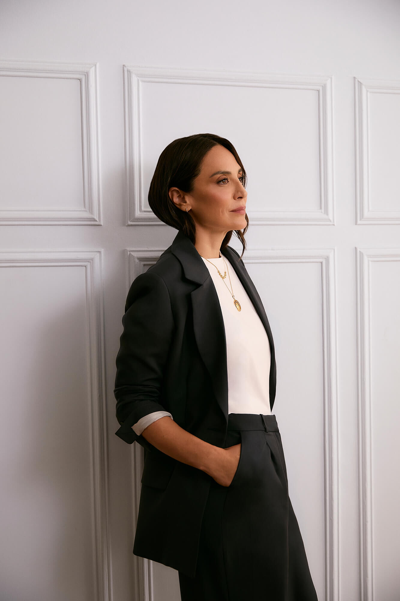 TFP by Tamara Falc&oacute; Navy blue blazer