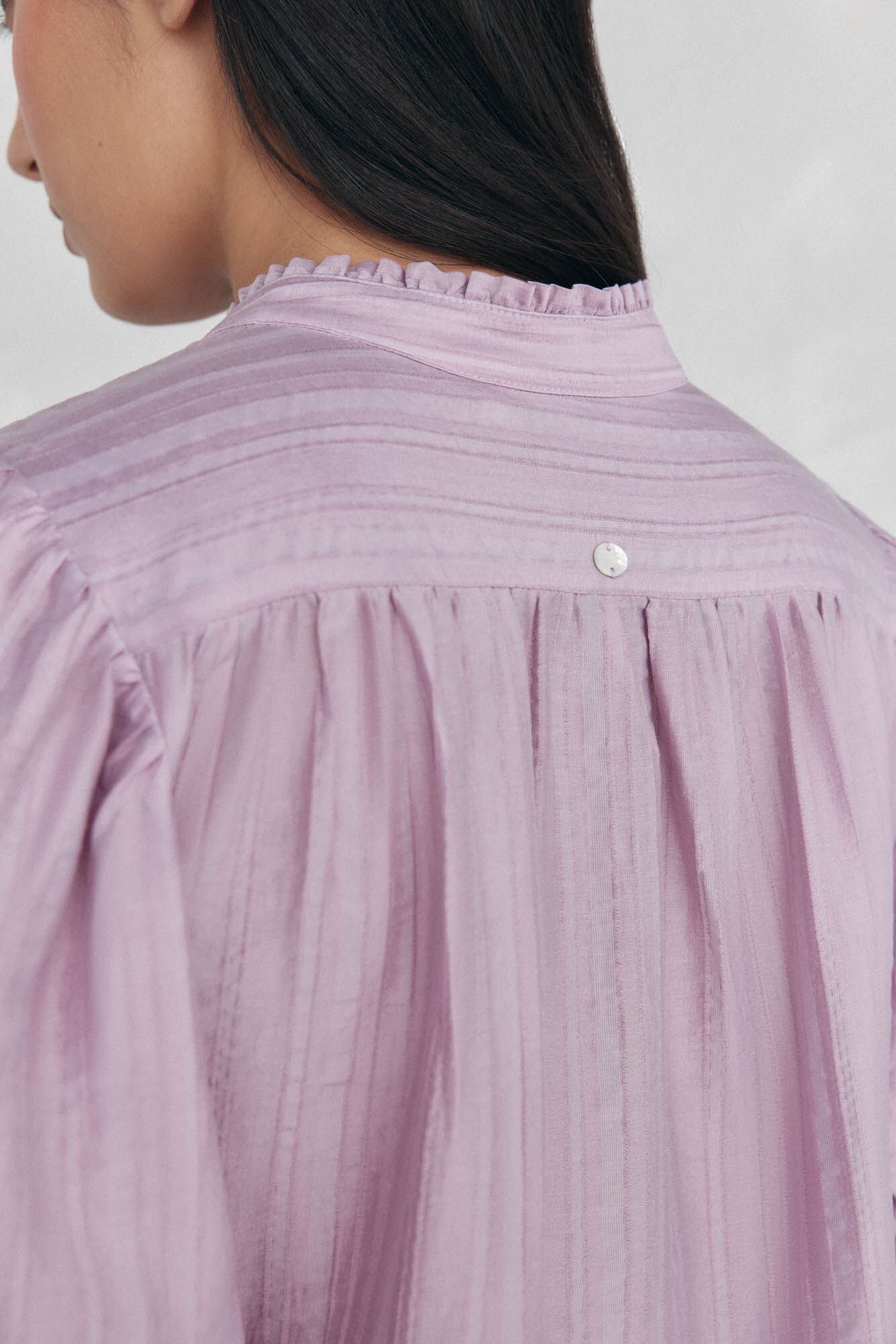 Pedro del Hierro Plain loose blouse Purple