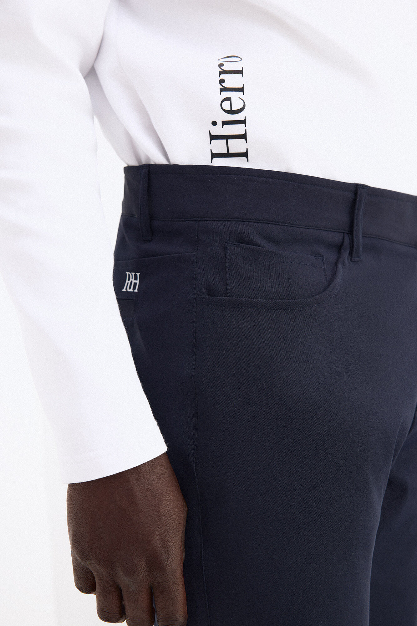 Pedro del Hierro 5-pocket golf long trousers Blue