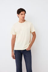 Pedro del Hierro Camiseta logo Amarillo