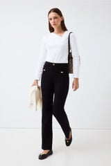 Pedro del Hierro Stovepipe jeans Black