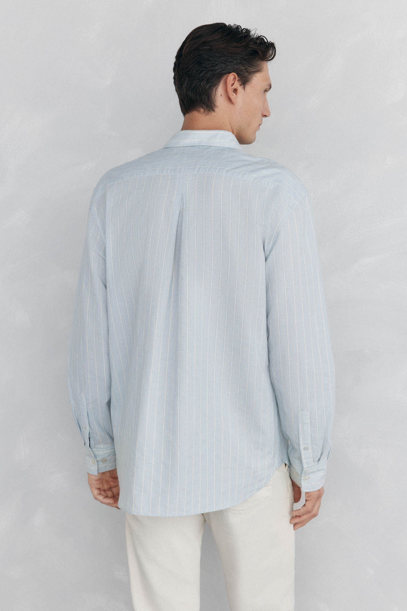 Pedro del Hierro Striped shirt   Blue