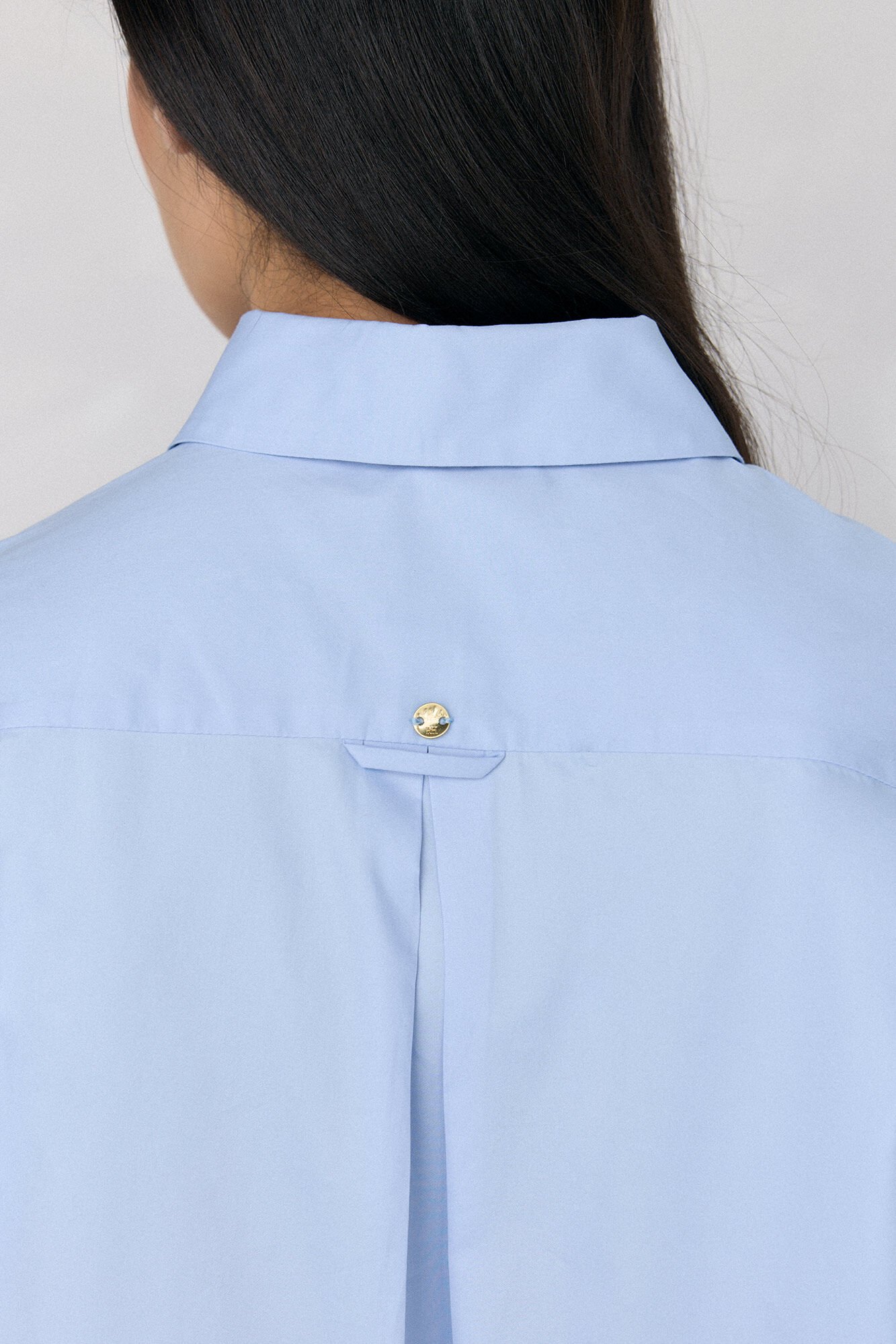 Pedro del Hierro Plain oversized shirt Blue