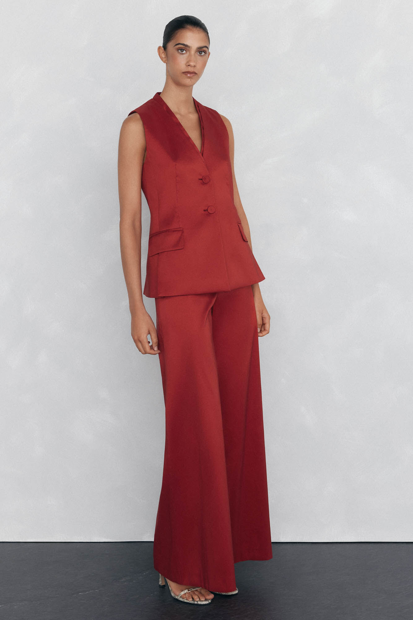 Pedro del Hierro Red vest Red