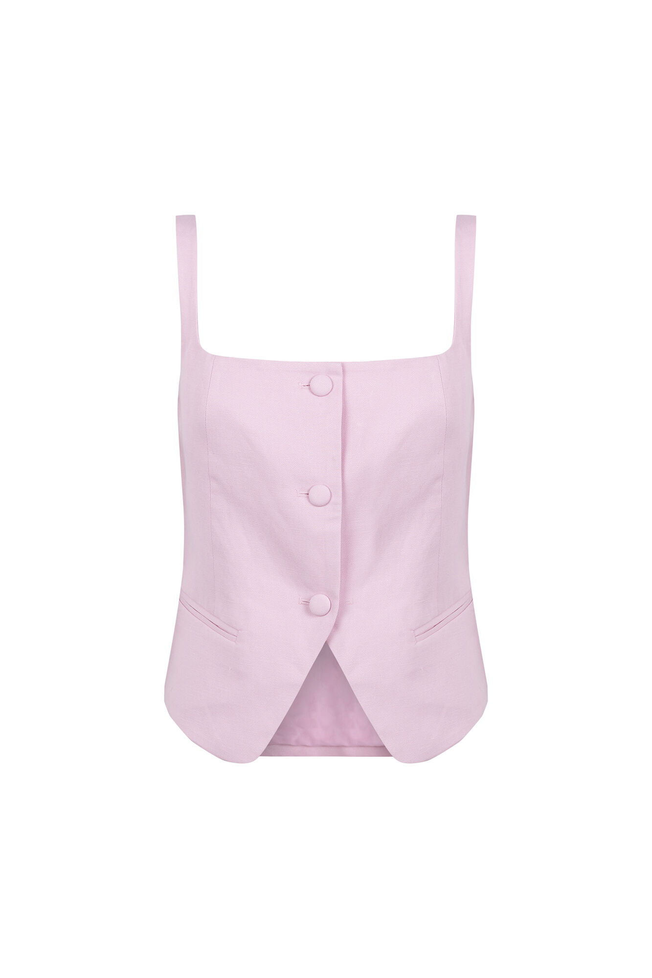 Pedro del Hierro Colete liso Rosa