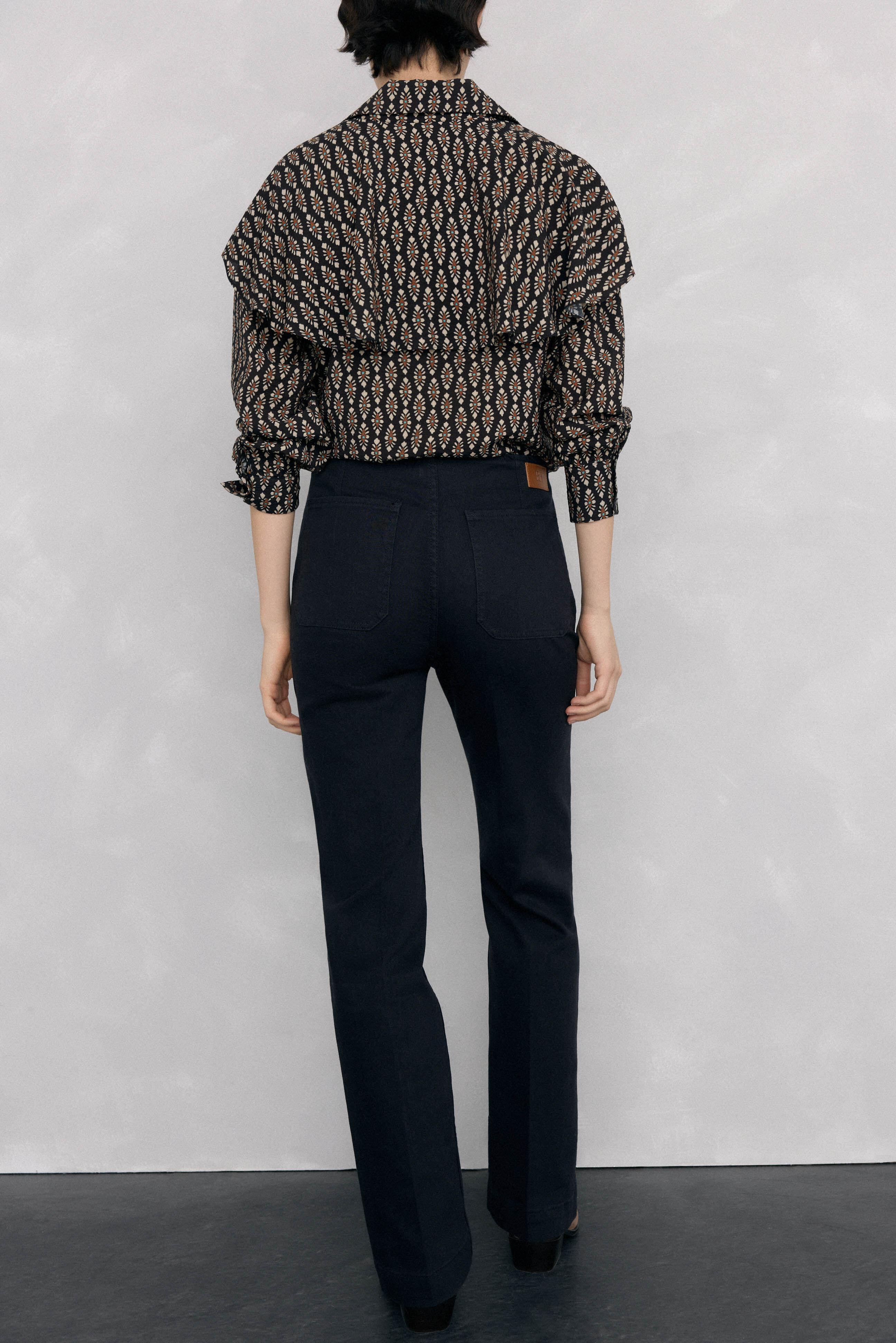 Pedro del Hierro Cal&ccedil;a jeans larga Preto