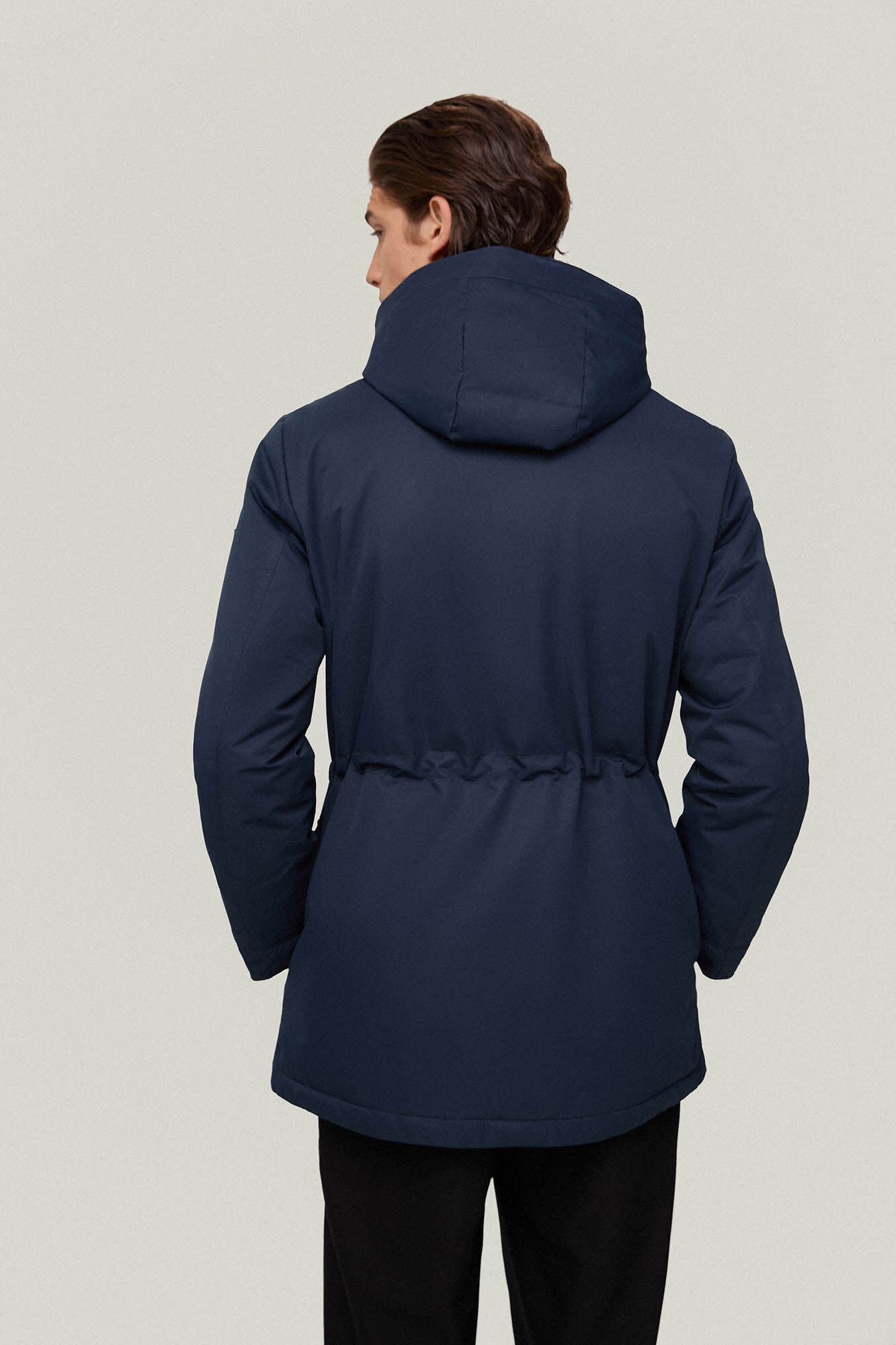 Pedro del Hierro Parka larga Blue