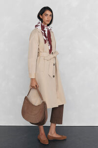 Pedro del Hierro Long trench coat