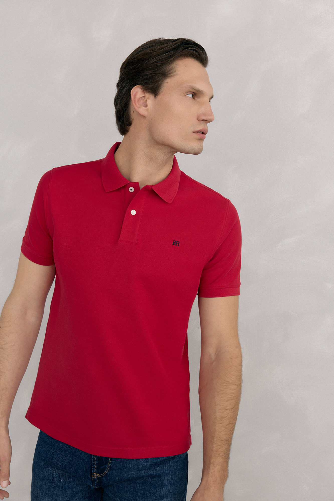 Pedro del Hierro Basic piqu&eacute; polo shirt