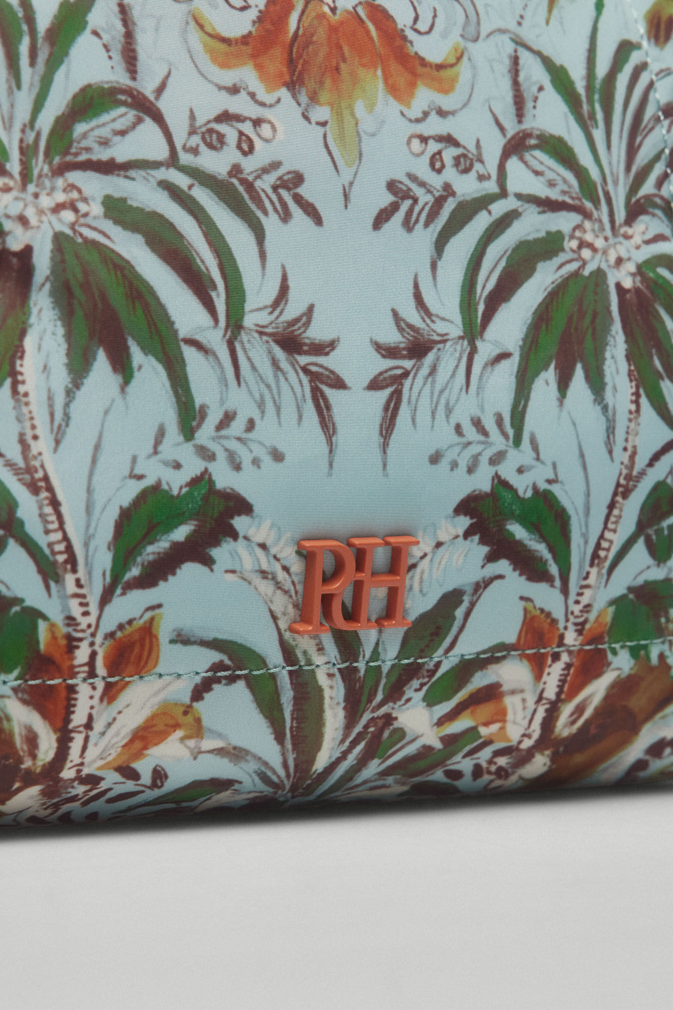 Pedro del Hierro Mala de tiracolo nylon estampado Azul