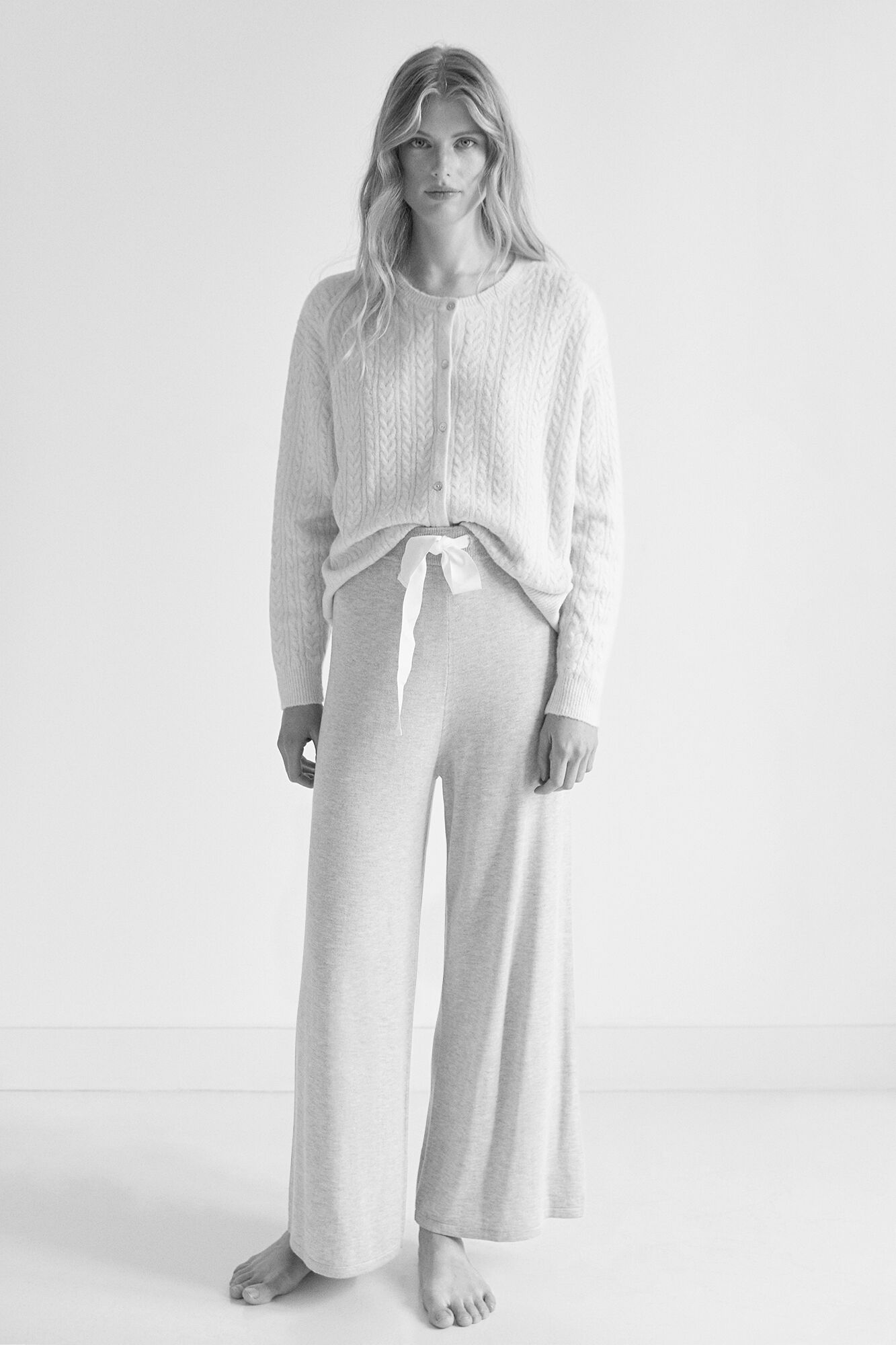 Pedro del Hierro Pantal&oacute;n culotte fluido Gris