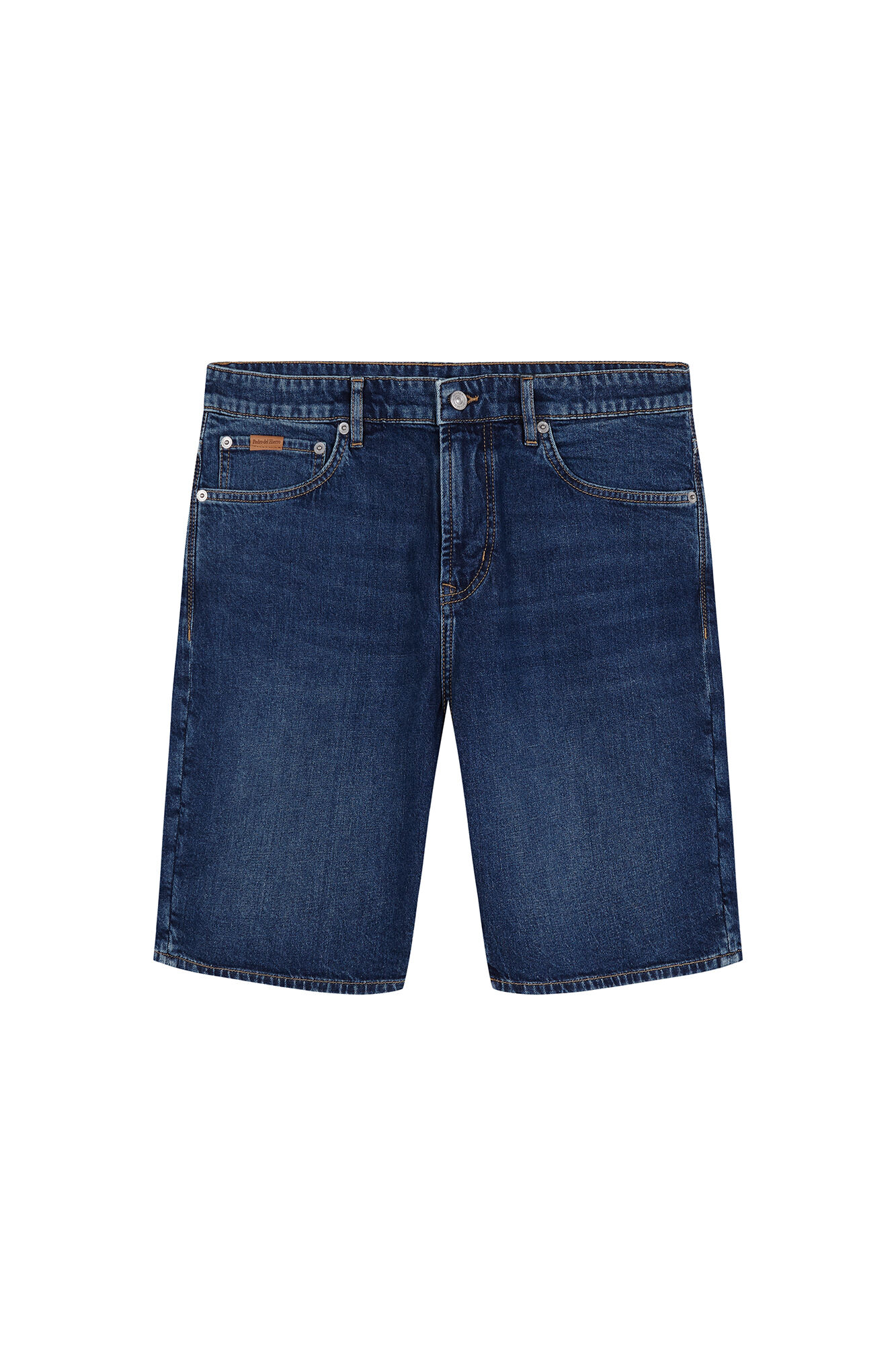 Pedro del Hierro Bermuda denim regular Azul