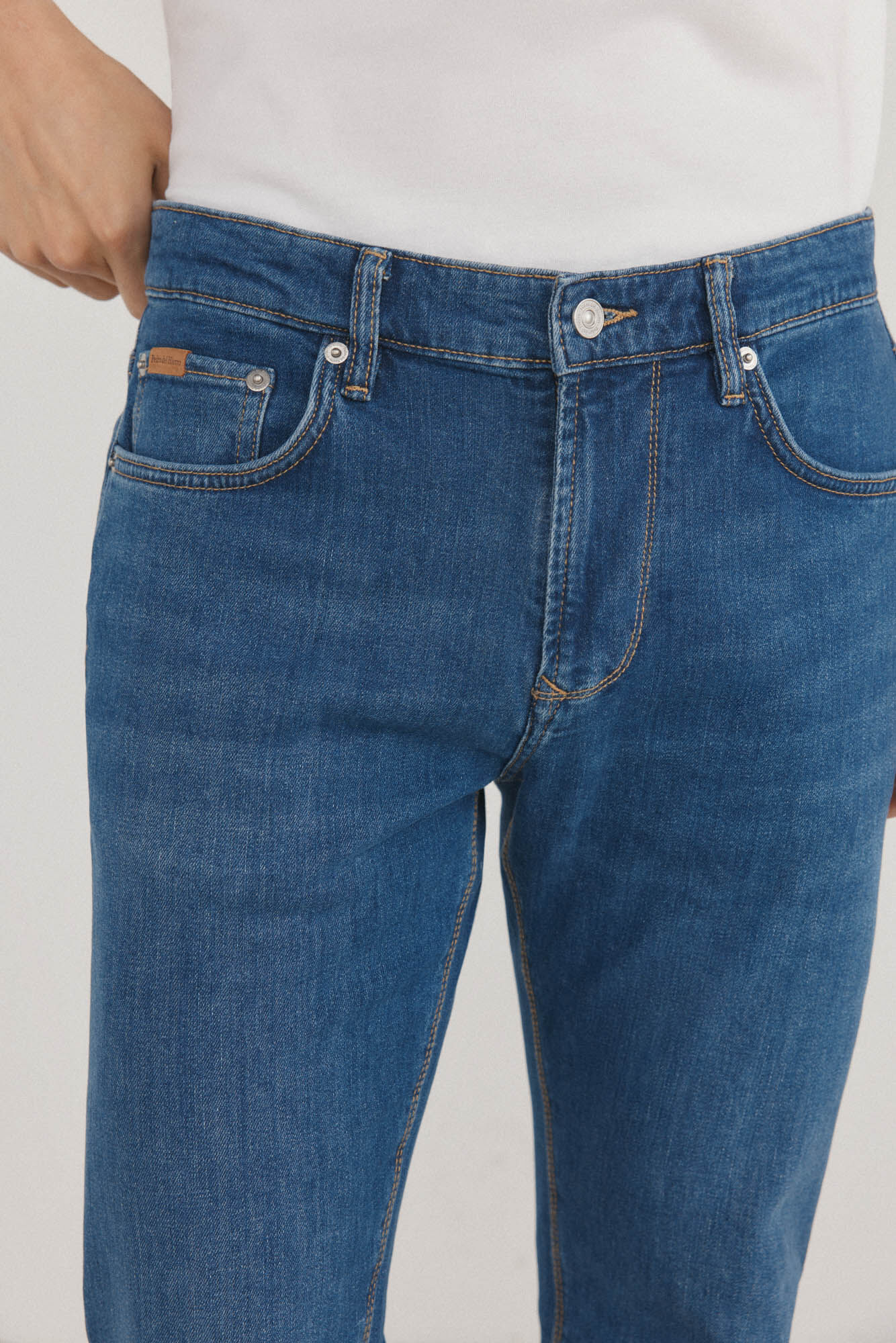 Pedro del Hierro Slim fit Premium Flex jeans Blue
