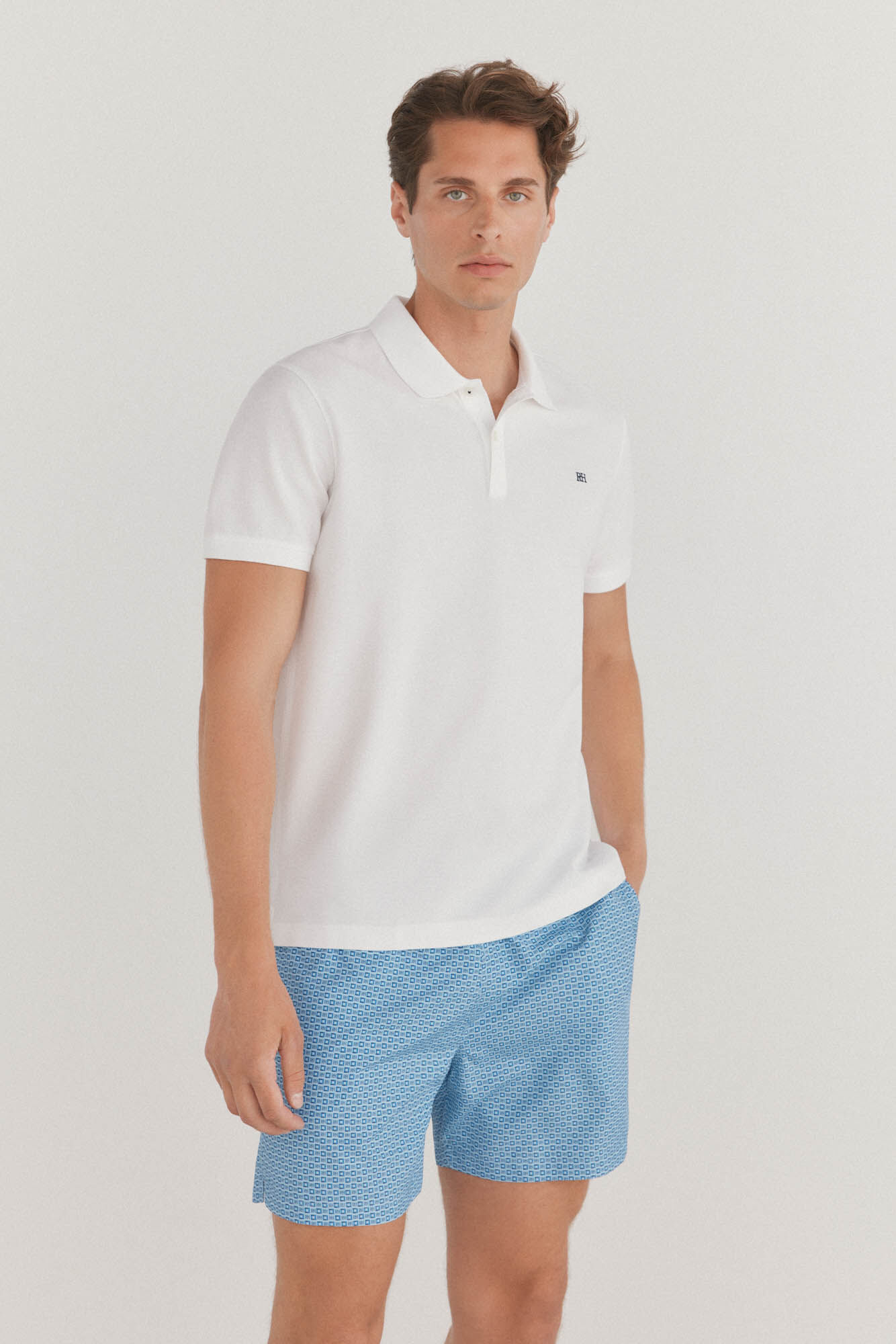 Pedro del Hierro Polo b&aacute;sico slim