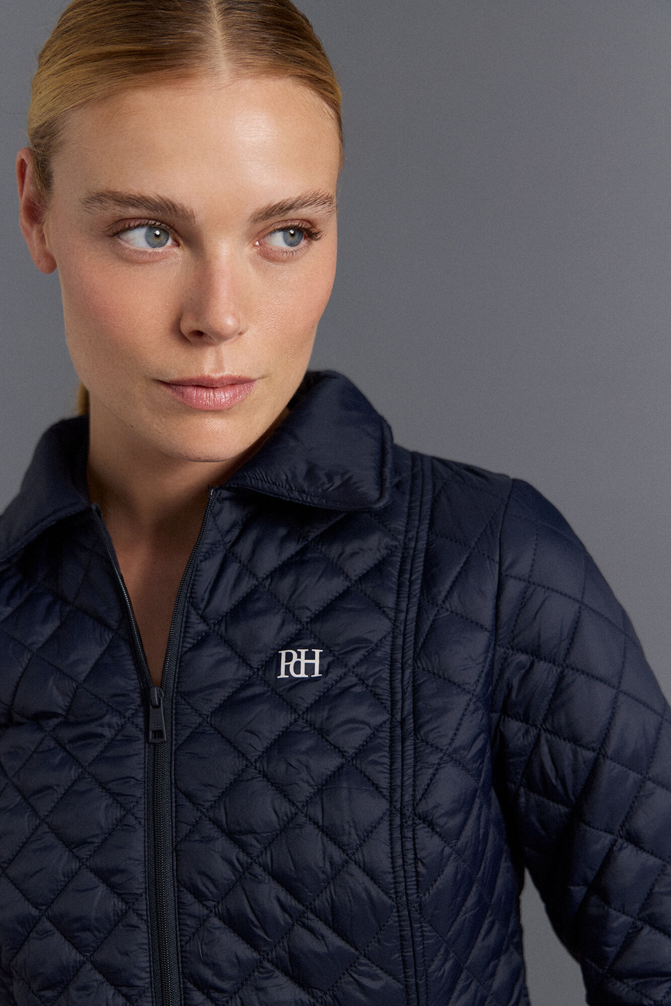 Pedro del Hierro Padded golf jacket Blue