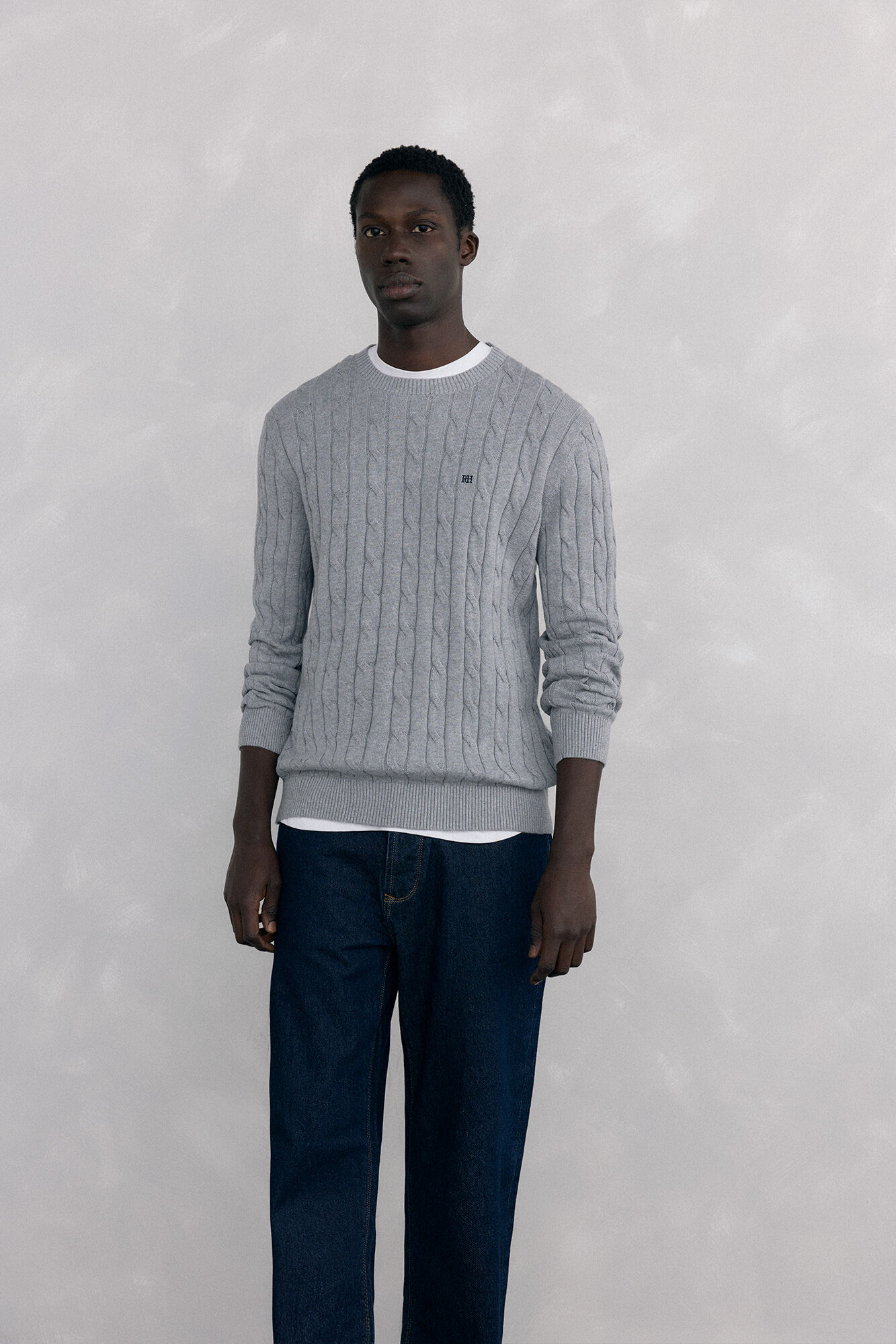 Pedro del Hierro Cotton and cashmere sweater