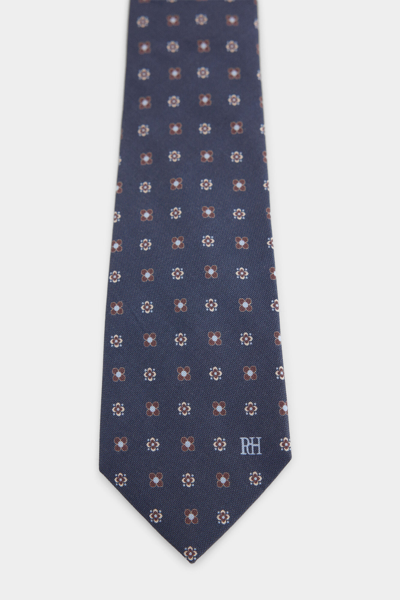 Pedro del Hierro Natural silk tie
