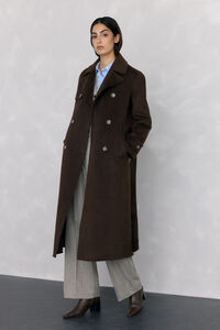 Pedro del Hierro Long double-sided trench coat