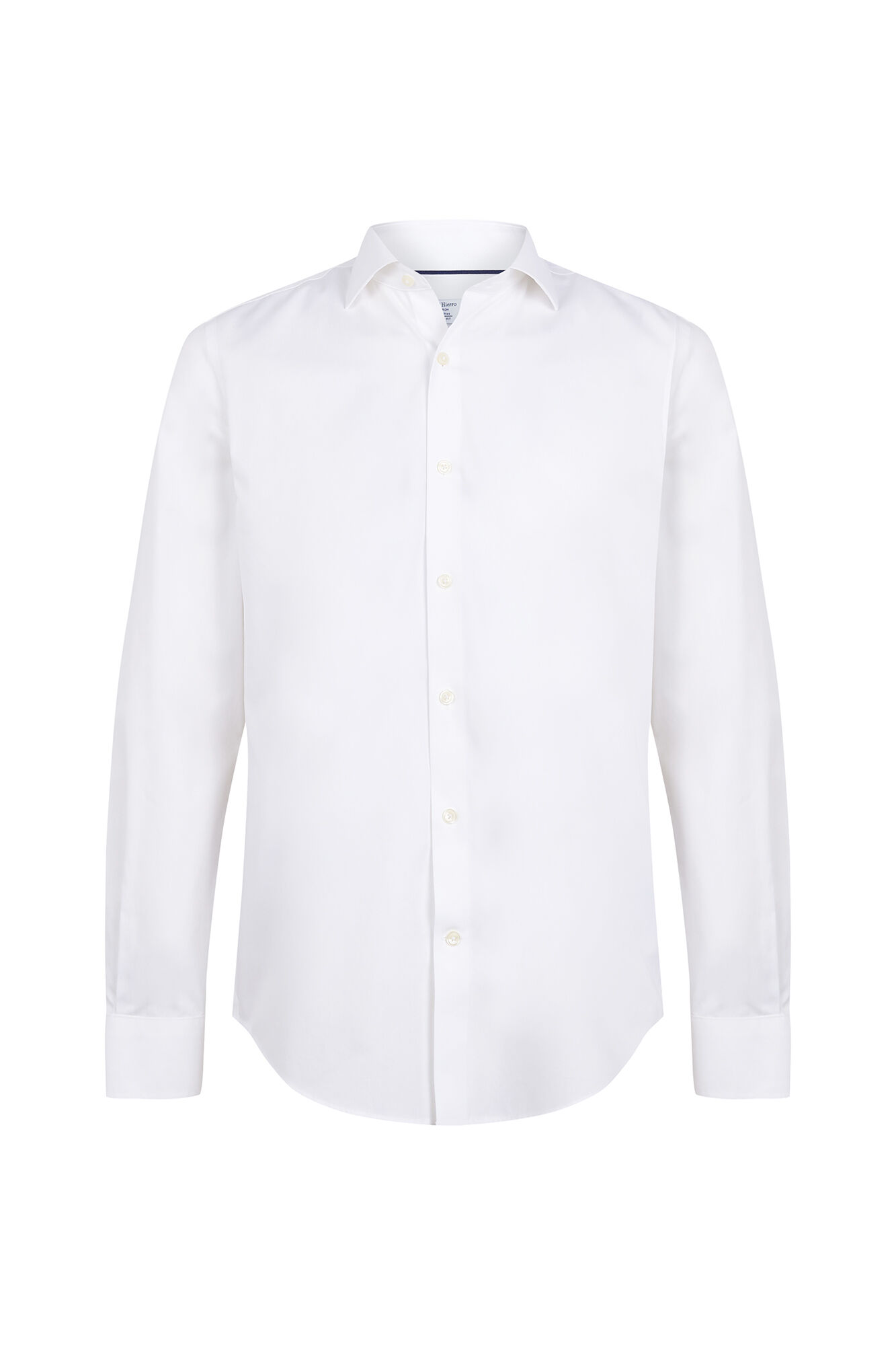 Pedro del Hierro Plain non-iron + anti-stain dress shirt White