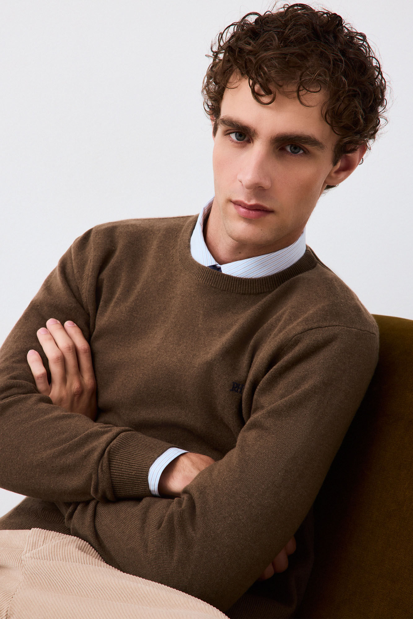 Pedro del Hierro Jersey premium lana merino cashmere