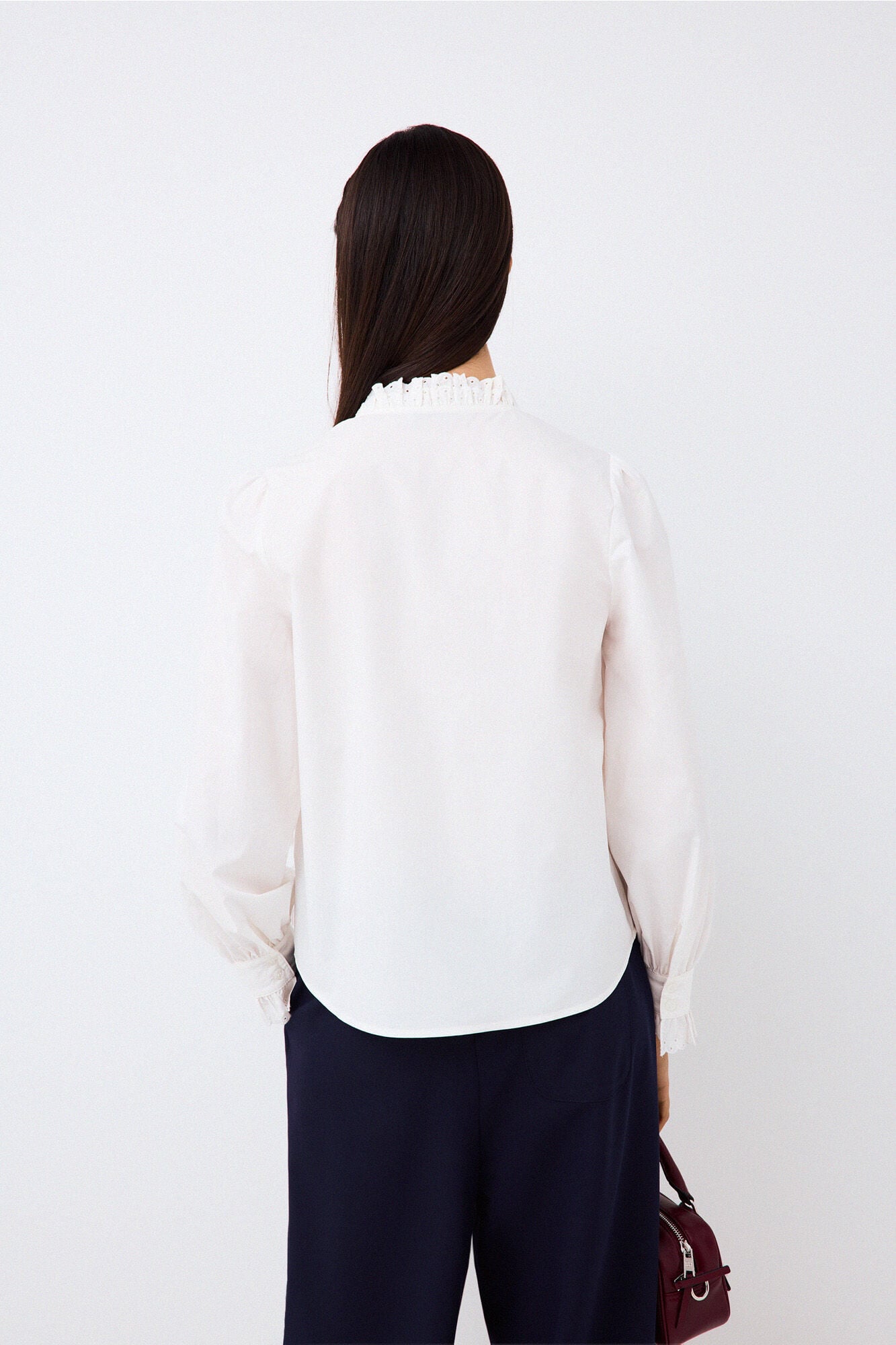 Pedro del Hierro Embroidered shirt White