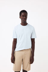 Pedro del Hierro Camiseta logo peque&ntilde;o Azul