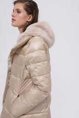 Pedro del Hierro Parka capucha desmontable Beige