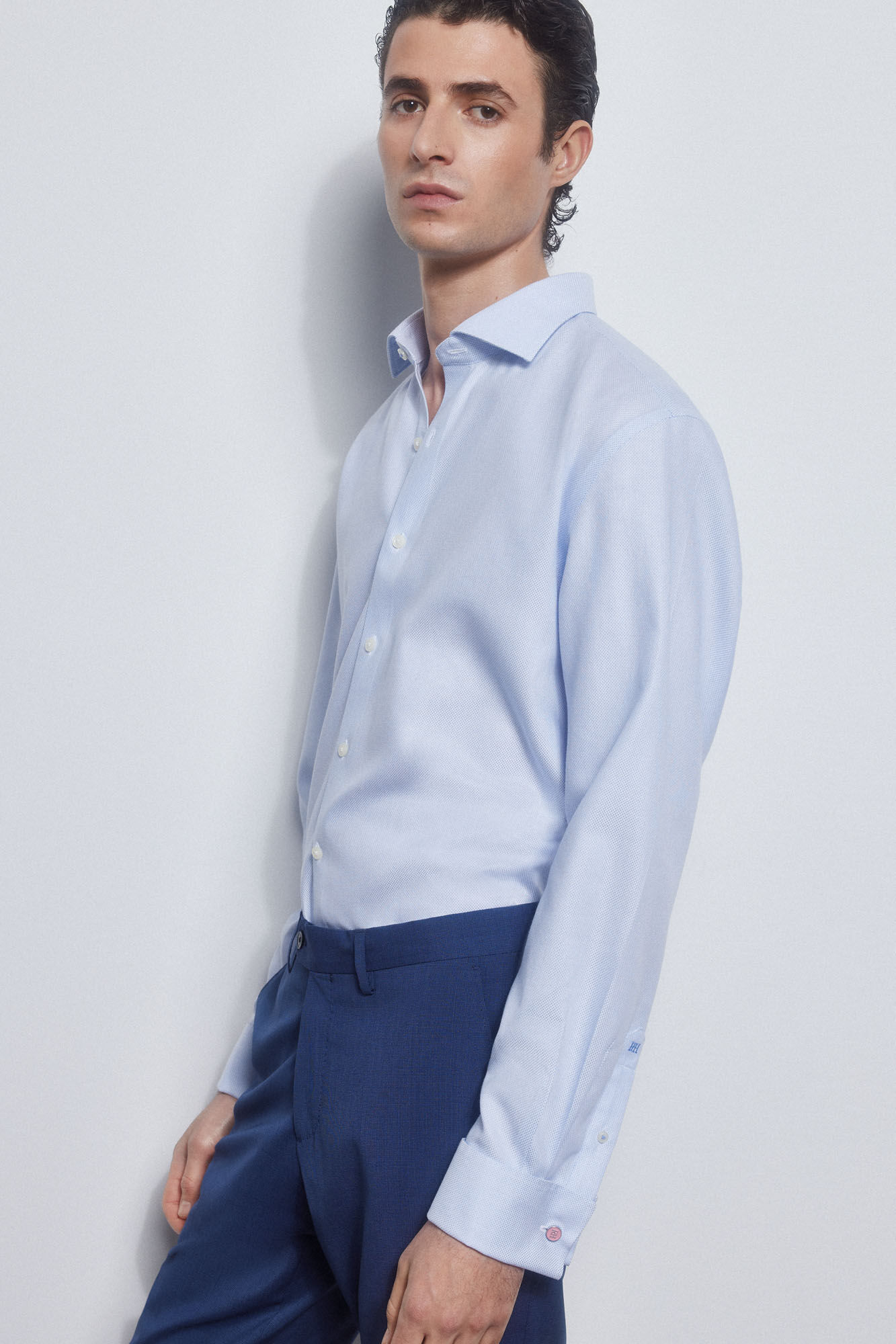 pedro del hierro Camisa gemelos lisa non iron antimanchas Oferta