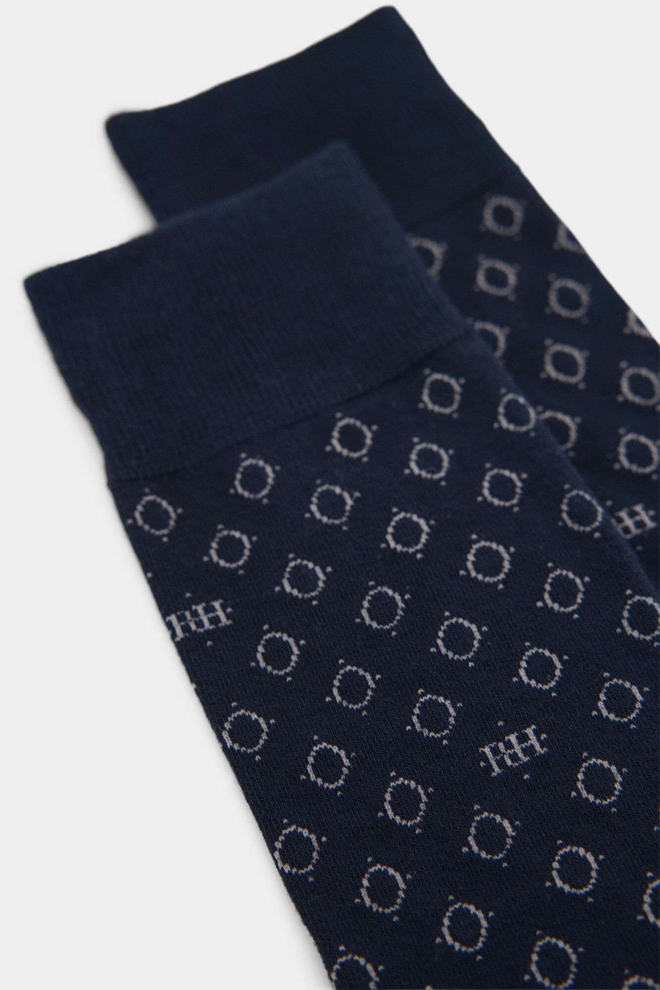 Pedro del Hierro Logo sport sock Blue