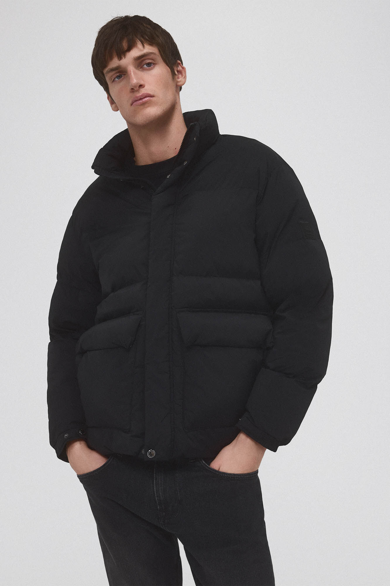 Pedro del Hierro Puffer jacket Black
