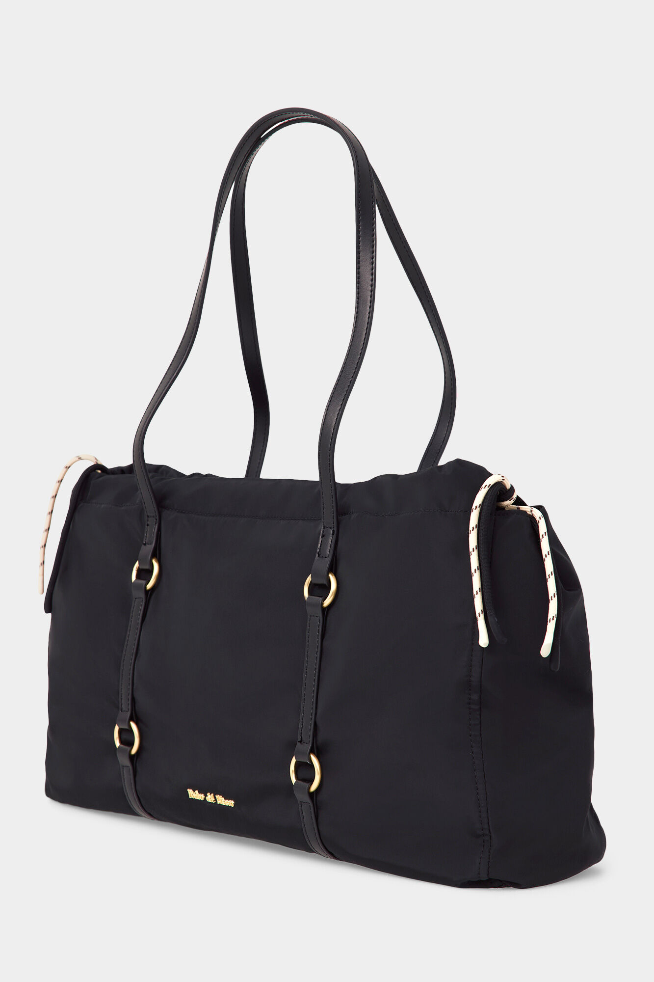 Pedro del Hierro Nylon double handle shopper bag
