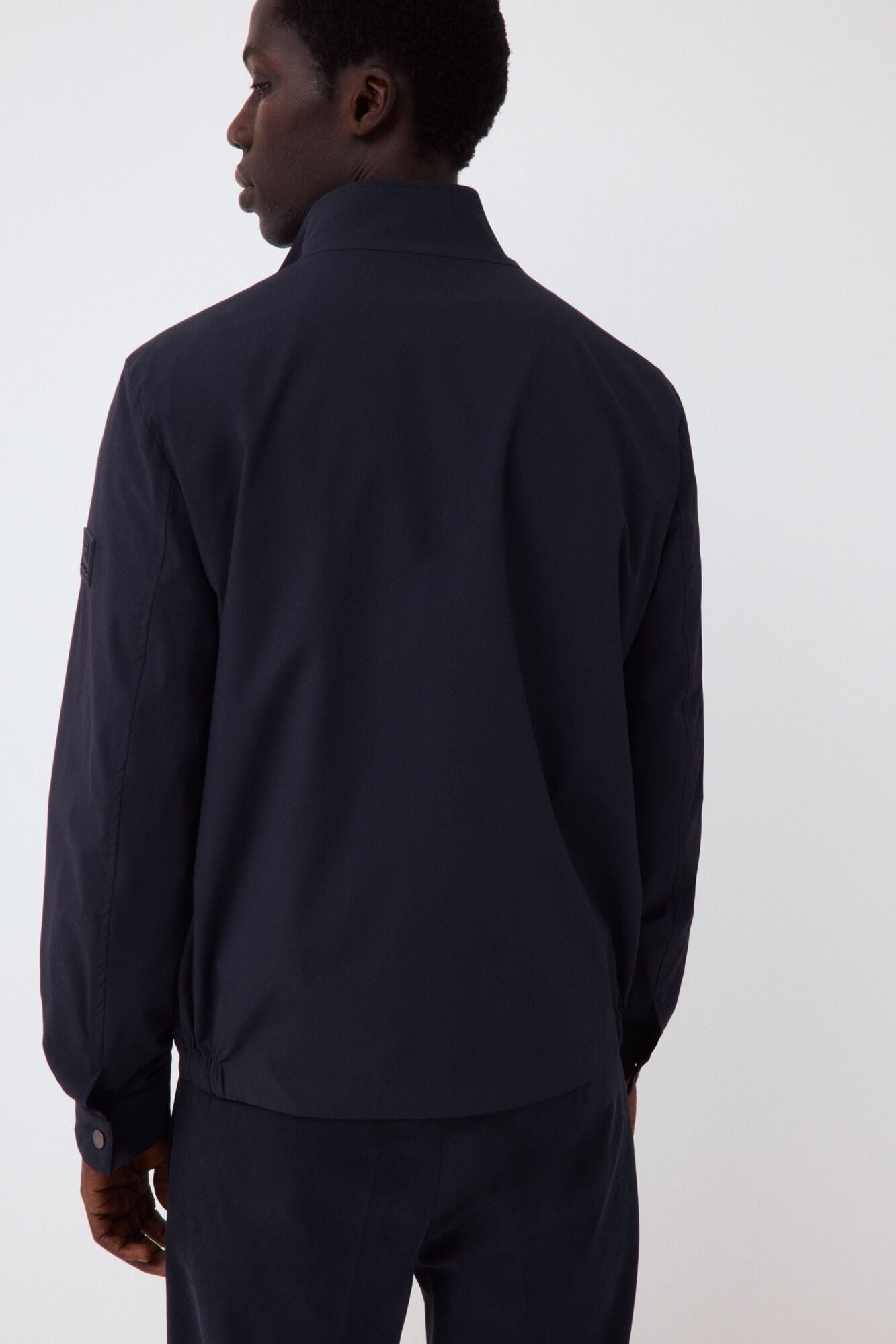 Pedro del Hierro Sobrecamisa t&eacute;cnica Azul