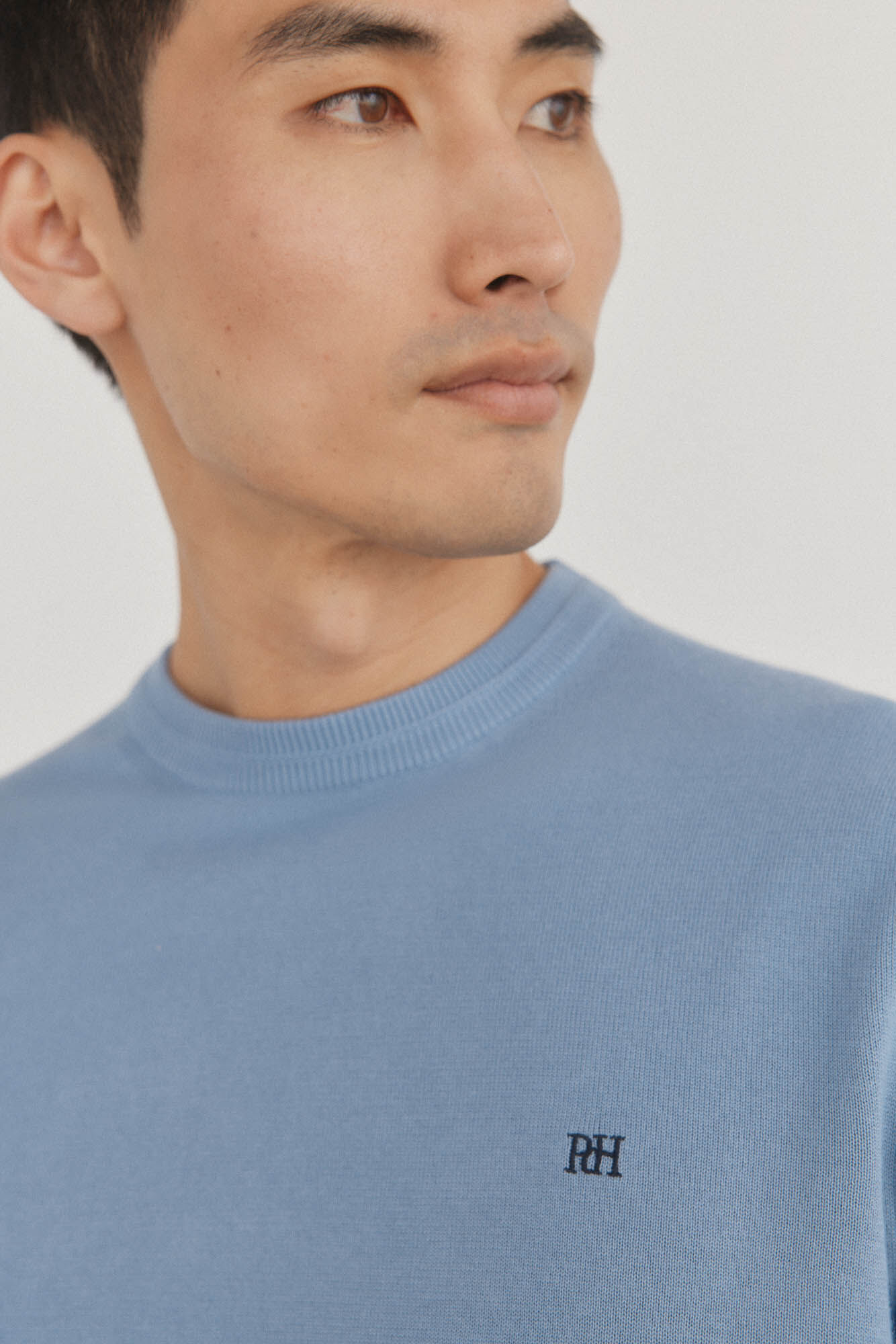 Pedro del Hierro Jersey fino algod&oacute;n premium cuello redondo